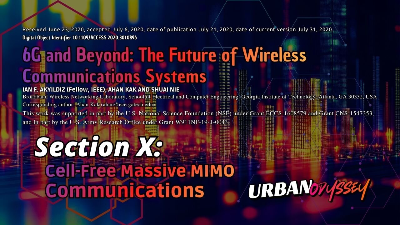 6G White Paper (Pt. 10): Cell-Free Massive MIMO Communications