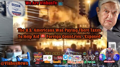 The U.S. Americans Was Paying There Taxes To Help Aid ⛑️ Foreign Countries... #VishusTv 📺