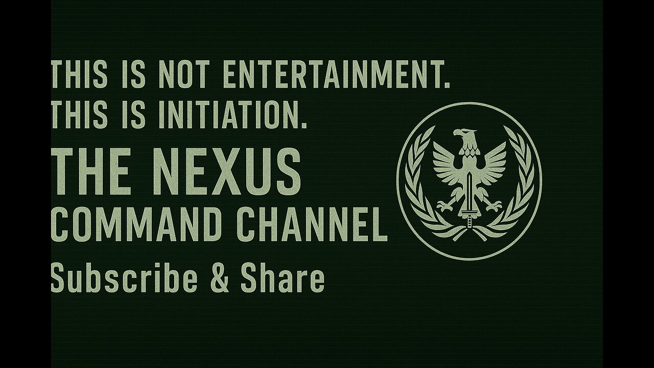 The First Transmission | Saving America with Code, Prophecy & Power