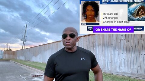 A 16-year-old who has been charged 275 times but it’s because he’s black I’m sure