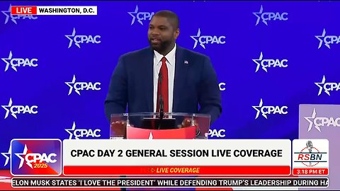 FULL SPEECH: Byron Donalds Speaks at CPAC 2025 Day Two - 2-21-25