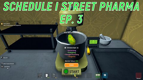 Schedule 1 Street Pharma A Cinematic Series Episode 3