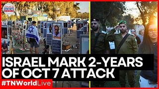 LIVE | Israel marks two-year anniversary of October 7 attack| site of Nova music festival