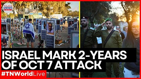 LIVE | Israel marks two-year anniversary of October 7 attack| site of Nova music festival
