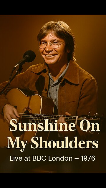 John Denver - Sunshine On My Shoulders (Live, BBC London 1976) Highlights