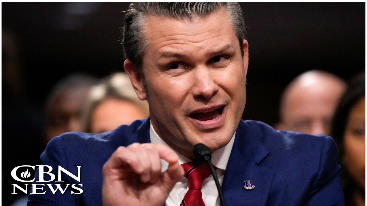 Amid Heated Hearings for Hegseth, 'All Glory...to Our Lord and Savior Jesus Christ'