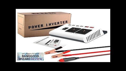 300W Power Inverter DC 12V to AC 220V Car Charger Converter Review