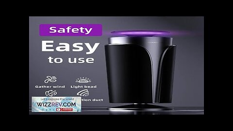 USB Plug-in Household Mosquito Killer Lamp Physics Quiet Safety Bug Zappers Guardian Review