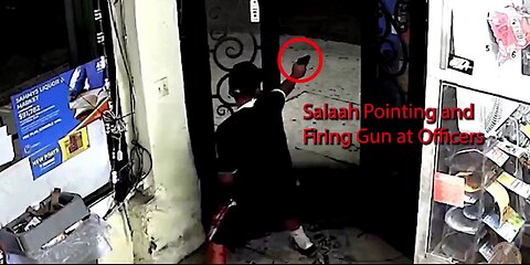 Body Cam of Shootout Inside Liquor Store Between LAPD And Suspect