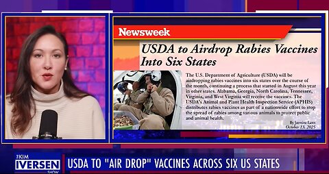 Mass Vaccines To Be AIRDROPPED In 6 States - Kim Iversen