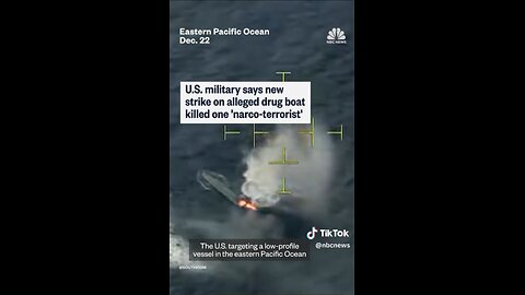 Another narco terrorist boat hit off Venezuelas coast