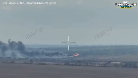 Ukrainian drone SHOOTS DOWN Russian combat chopper in explosive strike