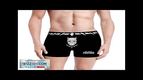 Marvel Black Panther Head Logo Art Dope Men’s Underwear Review