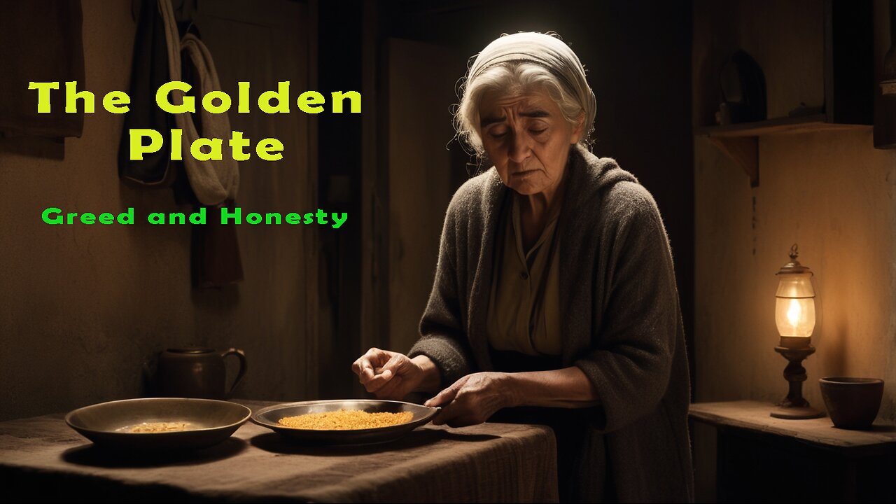 The golden plate advice story for life English language