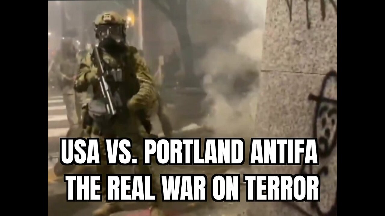 USA vs. Antifa On The Ground In Portland
