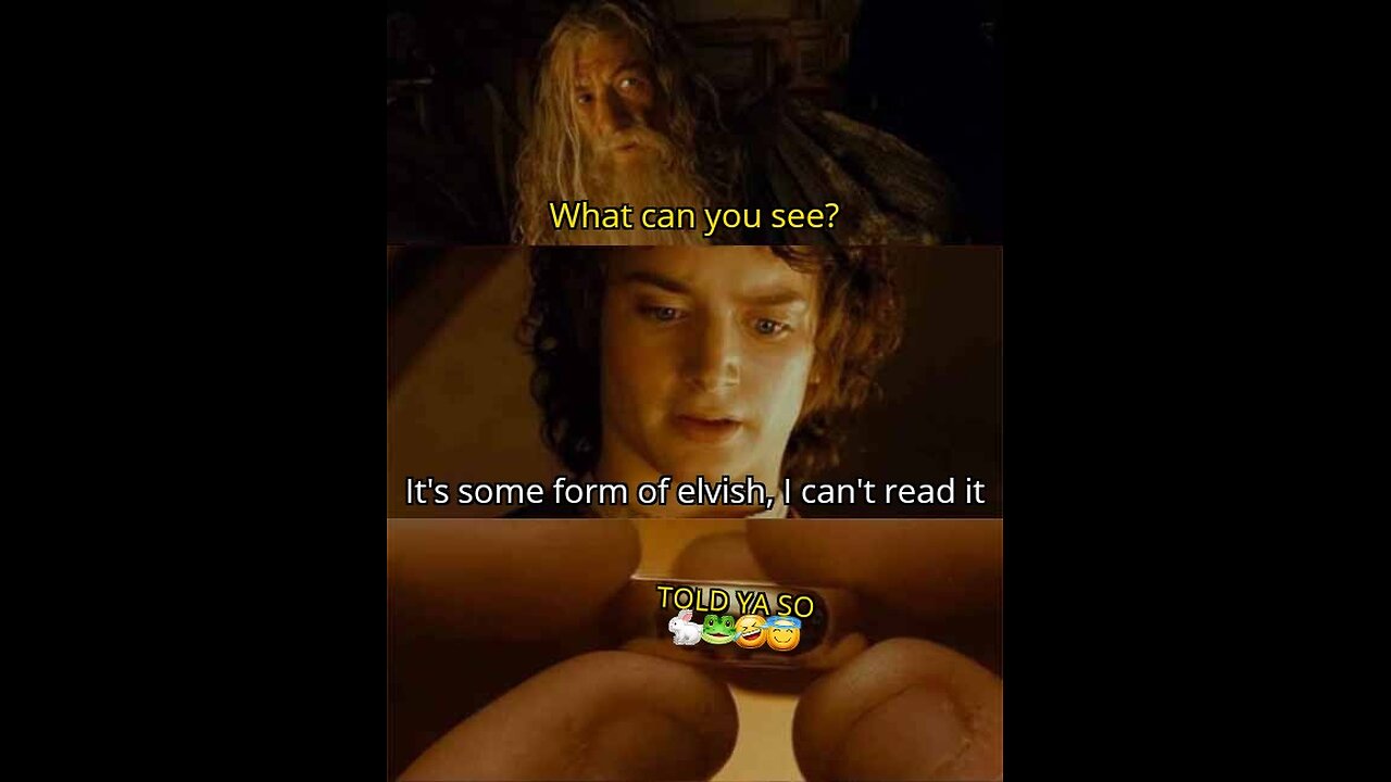 Being an ANON ain't easy 🐇😇🐸🇺🇲