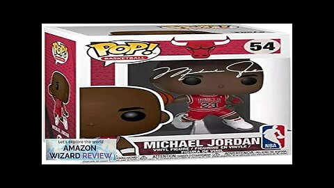 Michael Jordan #54 Facsimile Signed Reprint Laser Autographed Funko POP! Basketball NBA: Review