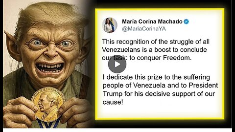 BREAKING: Trump Snubbed On Nobel Peace Prize, But Winner Dedicates Award To US President Anyway!