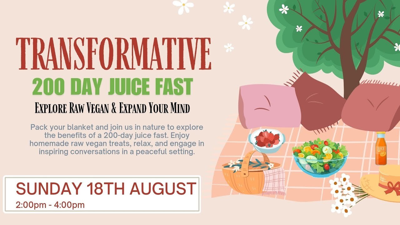 Transform Your Life: Join the 200-Day Juice Fast Event