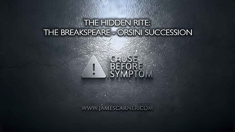 The Hidden Rite: The Breakspeare - Orsini Succession