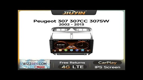 JIUYIN Car Radio For Peugeot 307 307CC 307SW 2002 2013 wireless Review