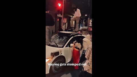 Newsom's California: SF, sideshow activity trapped a Waymo w/ passenger inside. 29 cameras all over those things