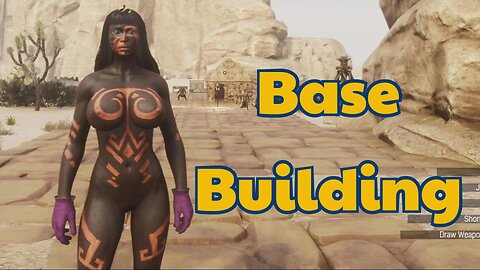 Conan Exiles base rebuild day 2 naked busty boobs