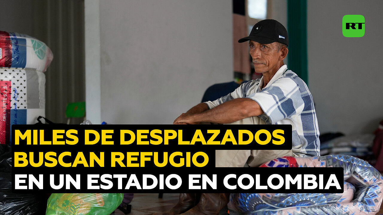 Miles de desplazados de Catatumbo se refugian en un estadio en Cúcuta