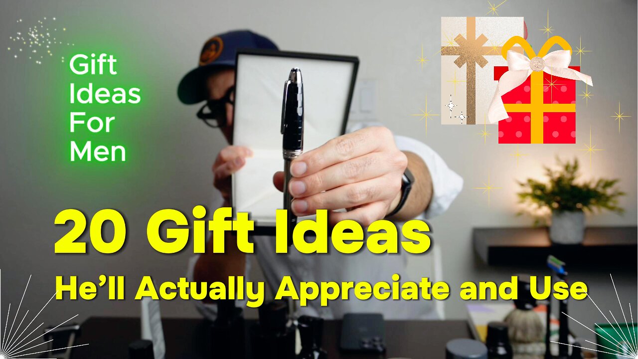 20 Gift Ideas He’ll Actually Appreciate and Use
