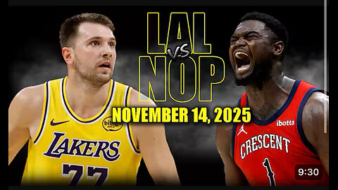 New Orleans pelicans vs Los Angeles Lakers game Highlights