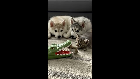 Adorable Pets vs. Toy Alligator