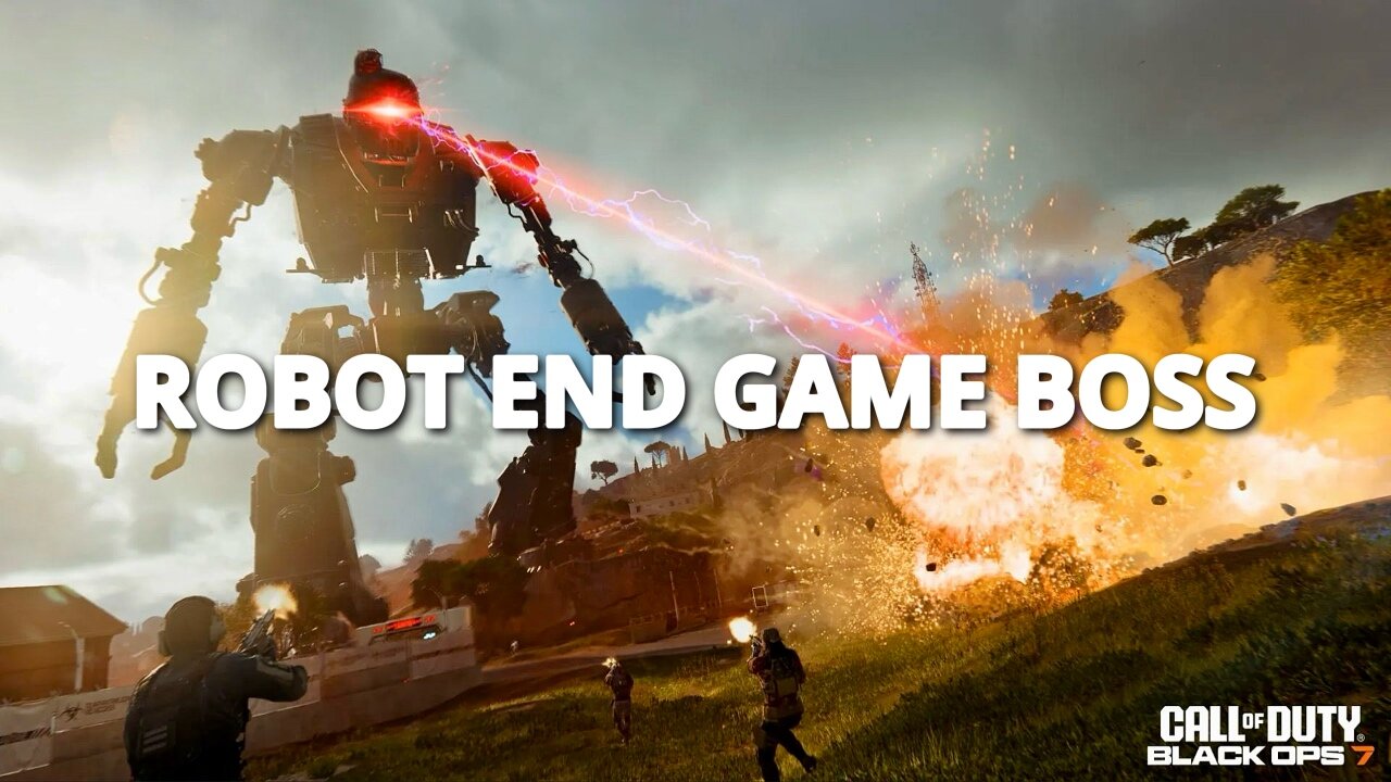 Call of Duty Black Ops 7 | End Game Origin Robot Boss Fight