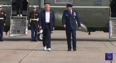 President Trump Departs for Ryder Cup