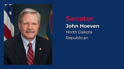 John Hoeven: From Hugely Popular Governor to Influential US Senator