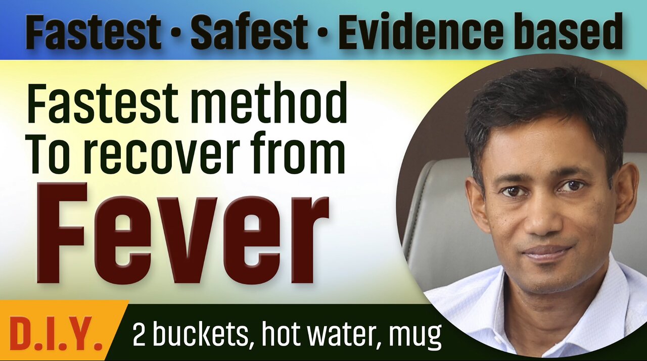Fastest method to recover from Fever | Dr. Biswaroop Roy Chowdhury