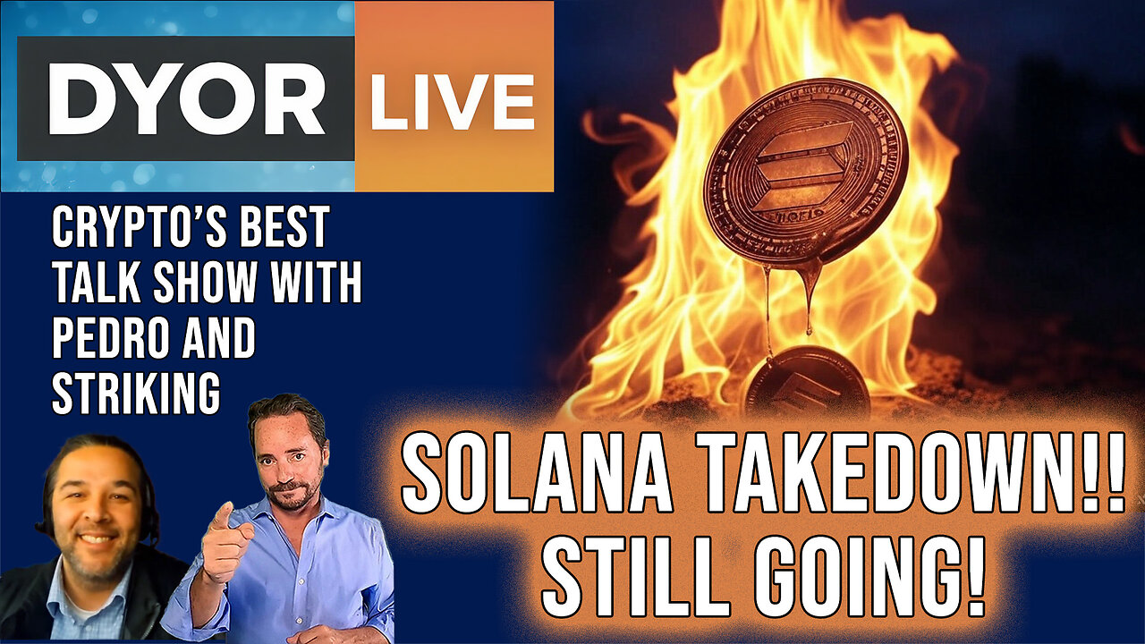 DYOR Live: The Solana Meltdown Continues, Pump Fun to Blame?