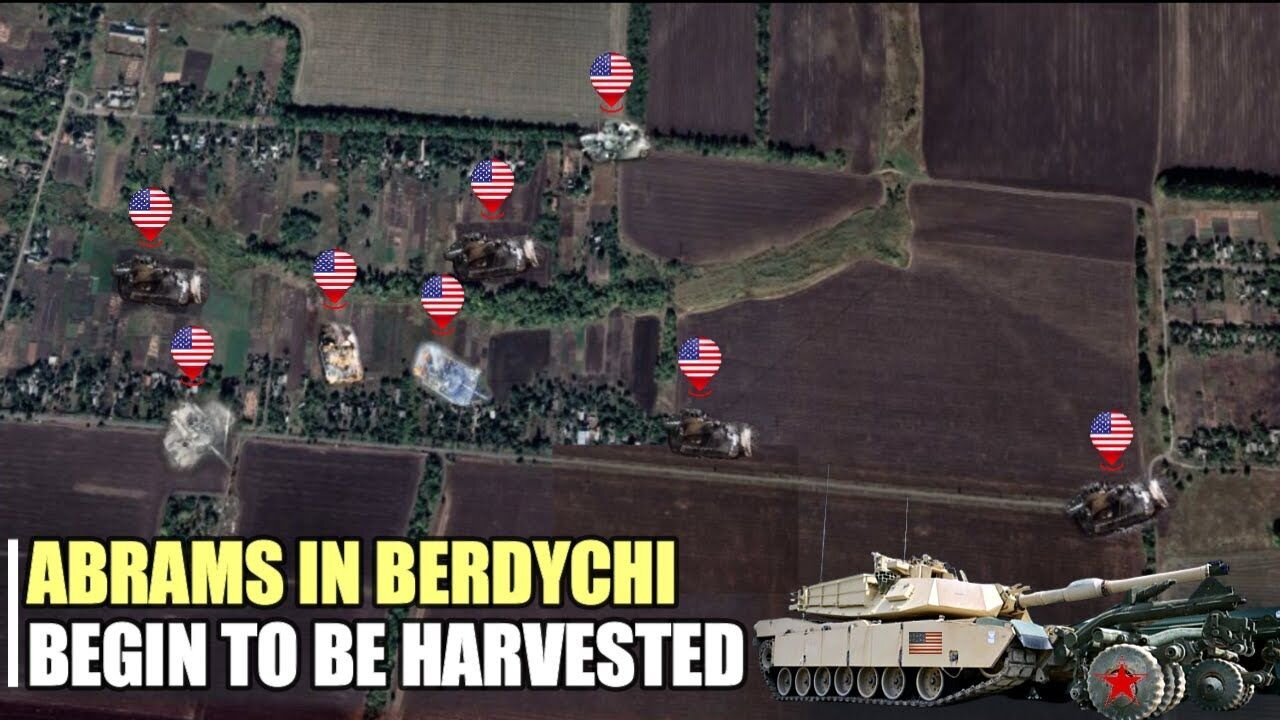 Berdychi has already been nicknamed the Abrams cemetery