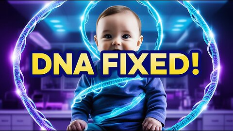 First Baby EVER Cured with a Custom DNA Fix! 👶✨ World-Changing Breakthrough!