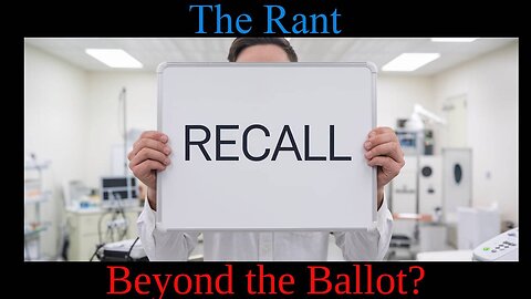 The RantBeyond the Ballot?