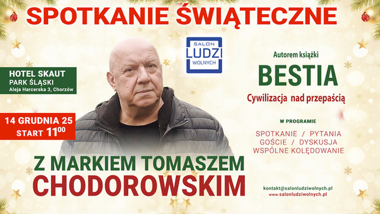 ZAPROSZENIE NA SPOTKANIE SWIATECZNE