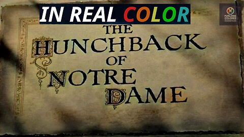 🎬 The Hunchback of Notre Dame (1939) — IN REAL COLOR — FULL MOVIE (1080 p)