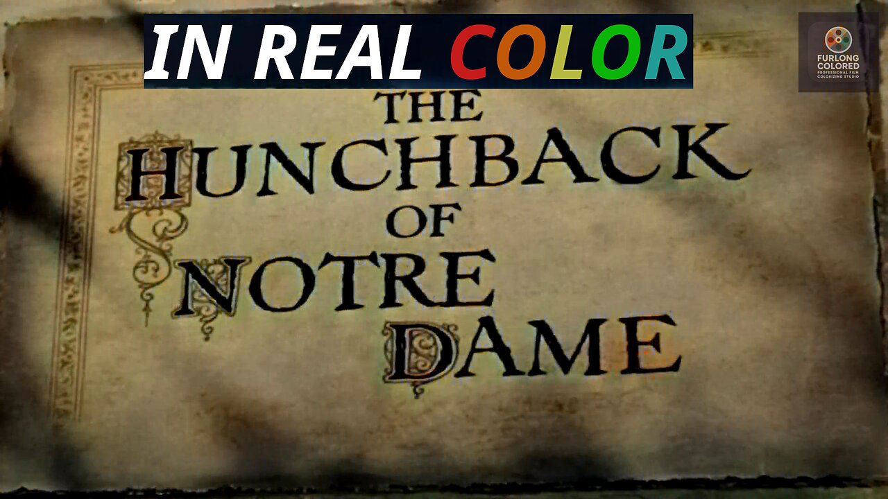 🎬 The Hunchback of Notre Dame (1939) — IN REAL COLOR — FULL MOVIE (1080 p)