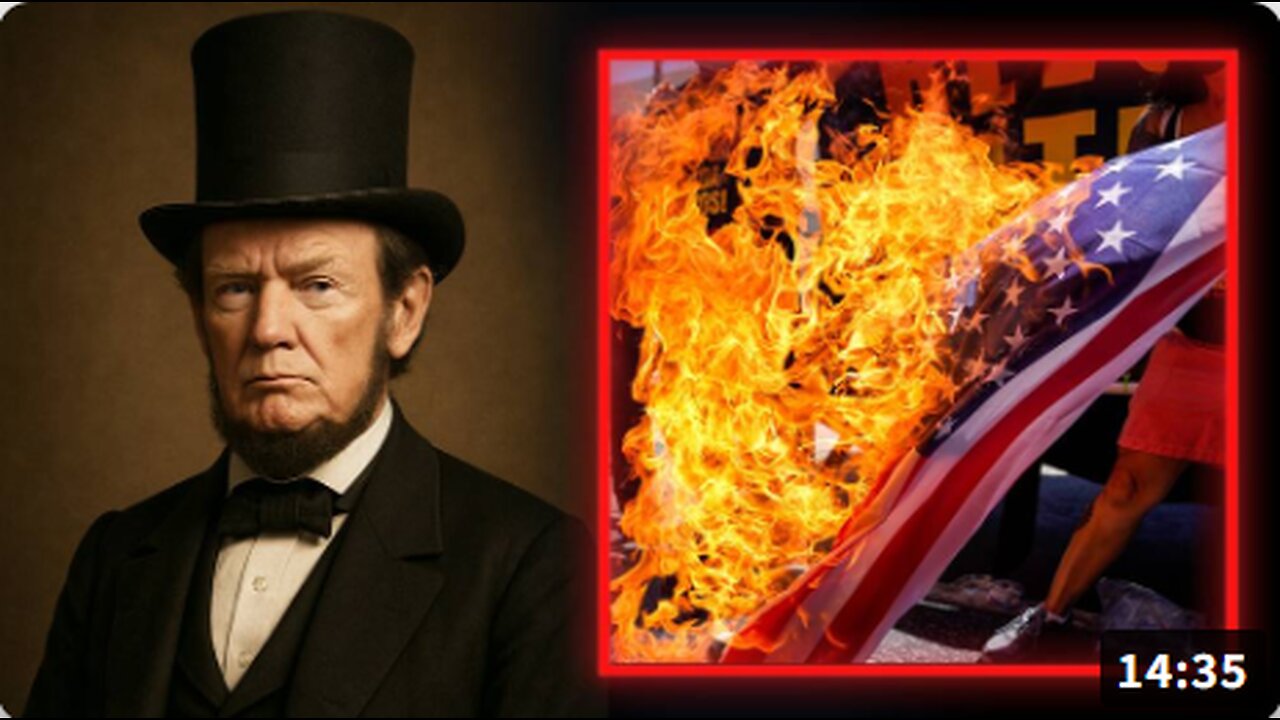 BREAKING: America Is Officially Entering The Second American Civil War, And Trump Is Abraham Lincoln Trying To Save The Union!