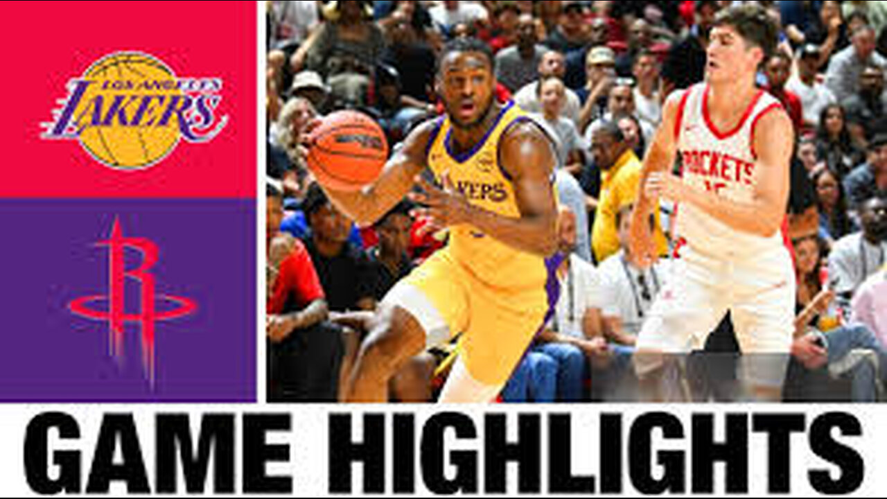 Los Angeles Lakers vs Houston Rockets Full Game Highlights