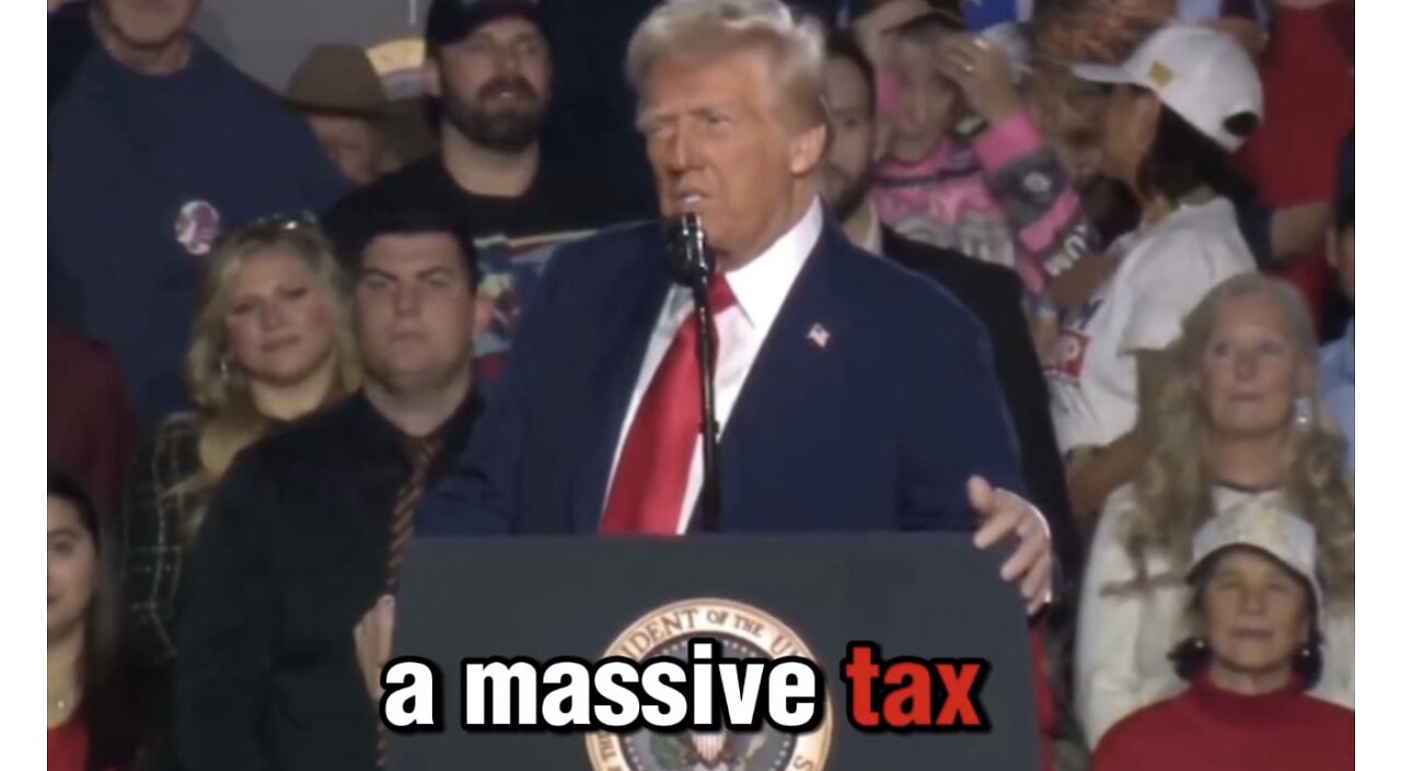 TRUMP PLANS MASSIVE TAX CUTS!