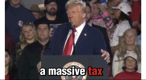 TRUMP PLANS MASSIVE TAX CUTS!