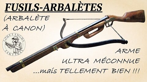 Les FUSILS-ARBALÈTES (Arbalète à canon / Slurbow) - Arme ULTRA méconnue