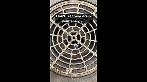 Don’t let them drain your energy… ⚡️