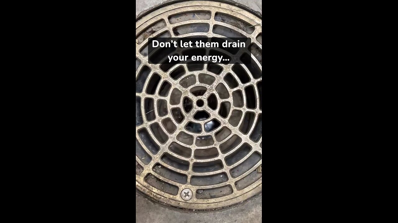 Don’t let them drain your energy… ⚡️