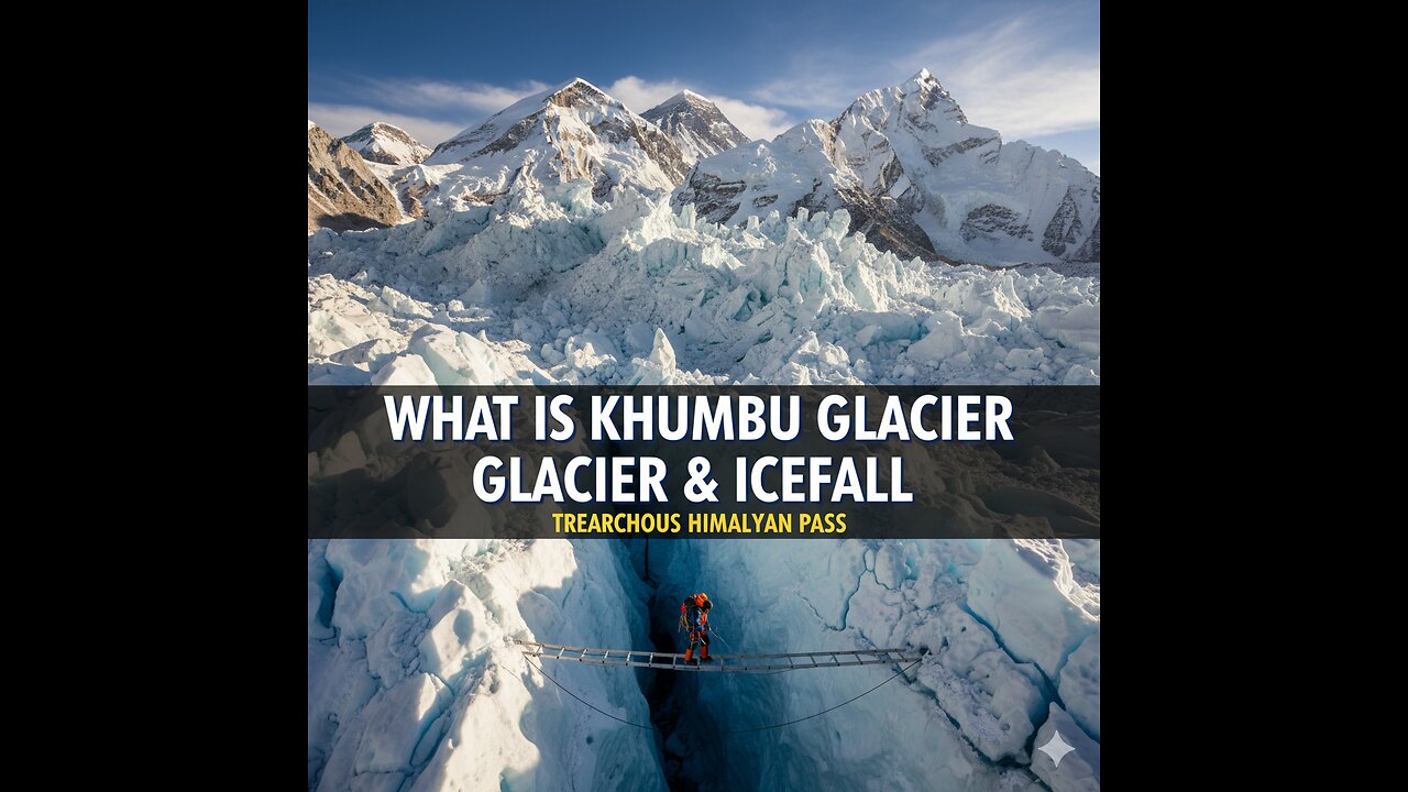 What Is Khumbu Glacier & Icefall Explained | Everest’s Most Dangerous Glacier